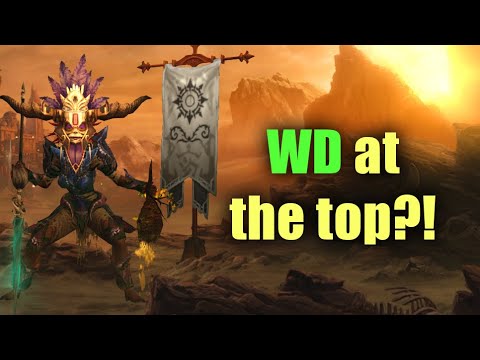 One of the TOP solo clears on PTR is... Witch Doctor?! (Season 24)