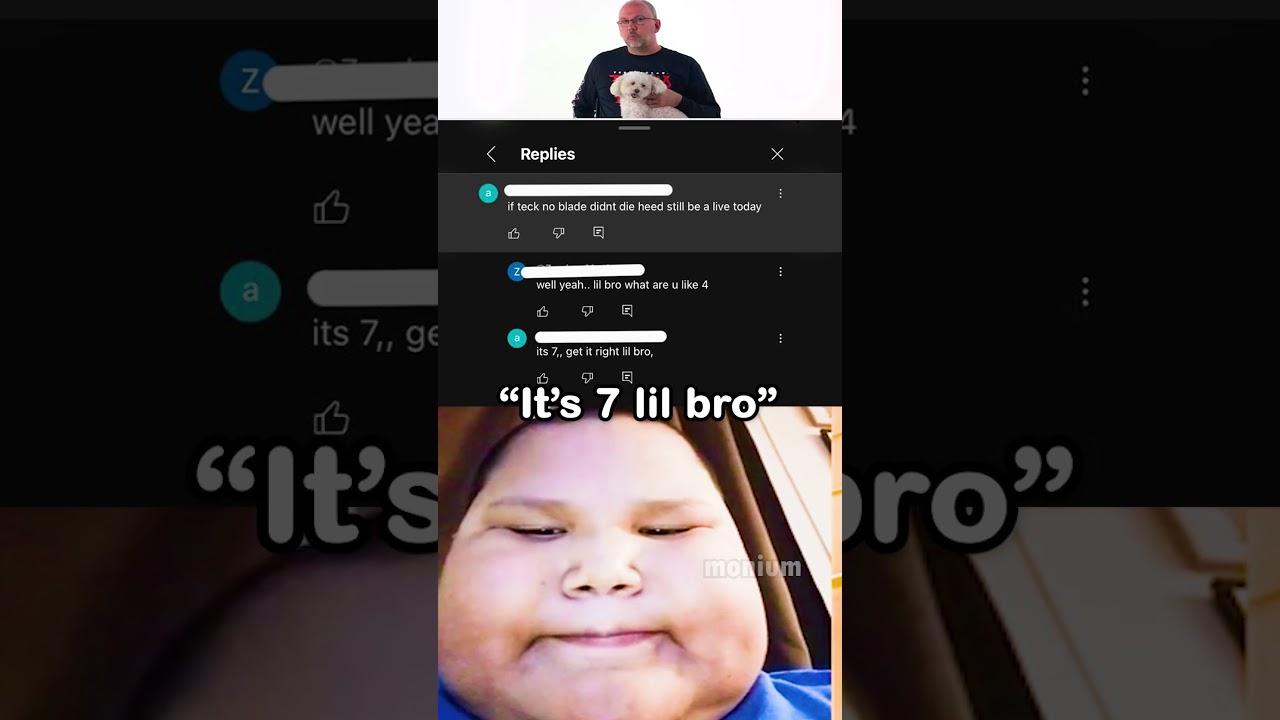 Lil bro said lil bro 💀