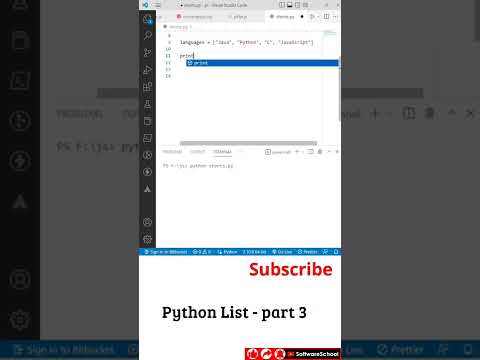 Python In Telugu List Part 3 Python Pythonintelugu Btech Codingintelugu Pythontutorial