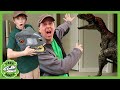 Jurassic Volcano 🌋 Adventure Dinosaur Skit - Escape The Dinosaurs 🦕 T-Rex Ranch Dinosaur Videos