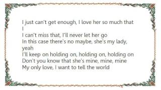 Bobby Brown - She&#39;s My Lady Lyrics