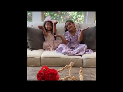 Mila and Maya Learning Farsi - Vegetables Edition