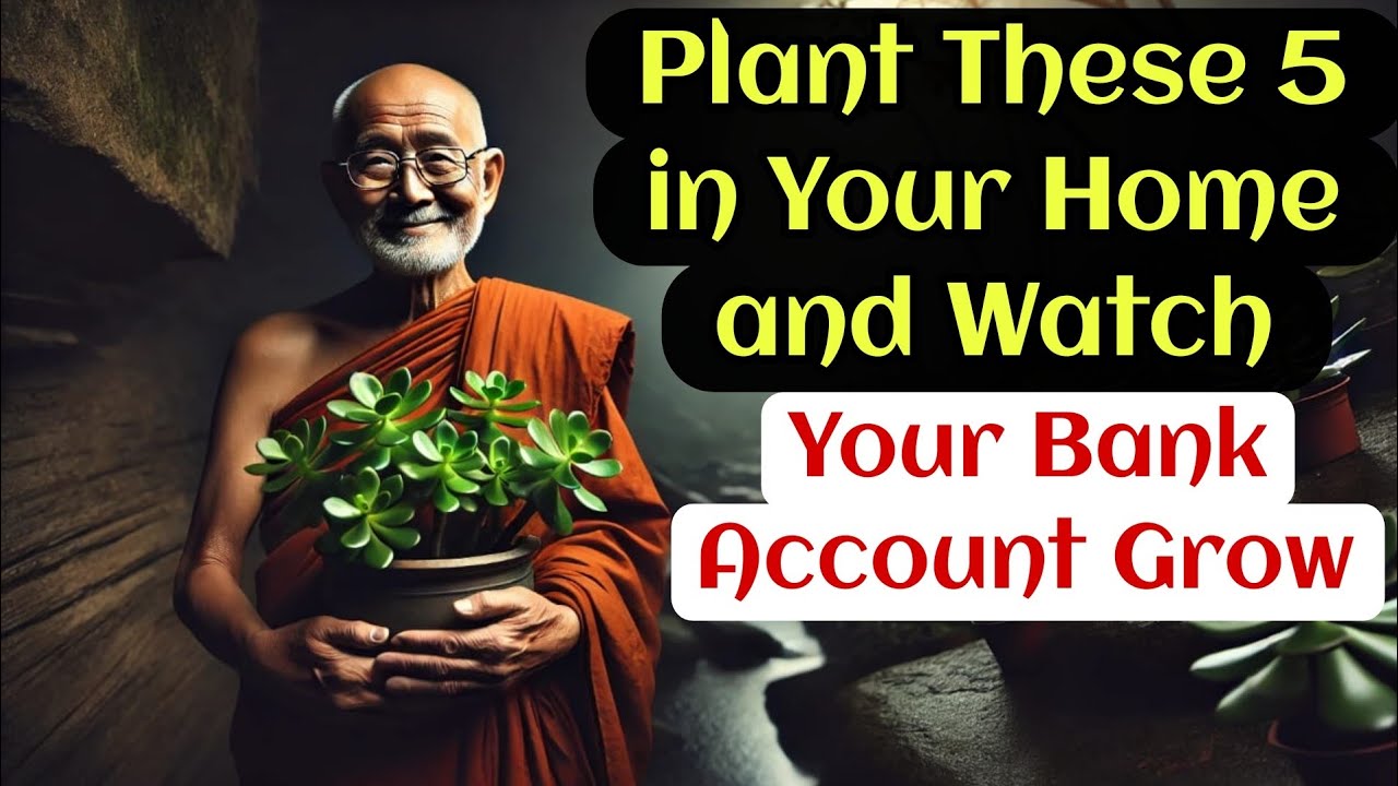 5 Magical Plant That Will Instantly Attract Wealth to Your Life | Money Abundance Buddhist Teachings