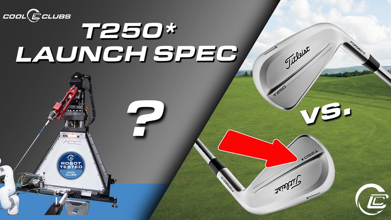 Titleist T250 Iron Robot Tested Video