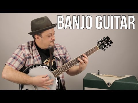 Banjo Guitar by Dean - Marty Music Gear Thursday, Acoustic Guitar Banjo