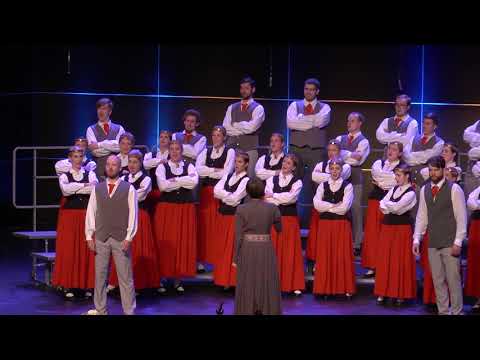 DEVIŅI DĒLI, arr. Jānis Ozols - GARKALNE MIXED CHOIR “PA SAULEI”