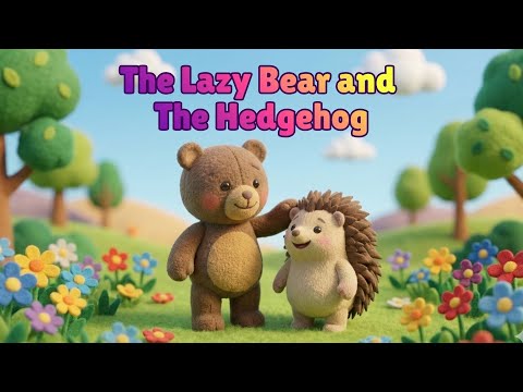 The Lazy Bear and the Hedgehog | Stories for  Smart Kids |  #baby  #cartoon #story