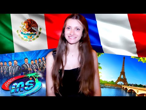 🎼FRANCESA reacciona a Música 🇲🇽MEXICANA// Banda MS👁El color de tus ojos🎼