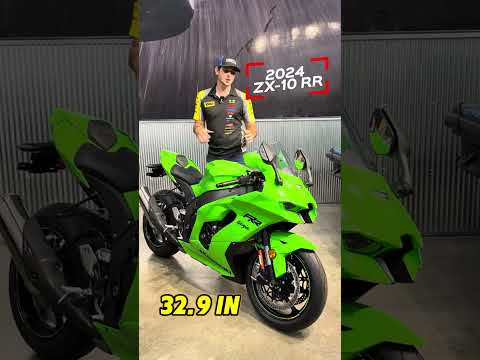 seat height on the fastest bikes you can buy #r1m #zx10rr #gsxr10000