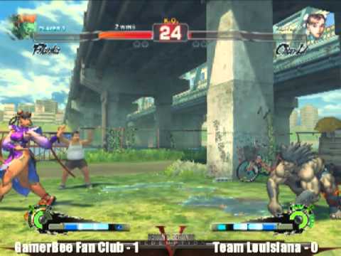 GamerBee Fan Club vs Team Louisiana SSF4 Teams SBR