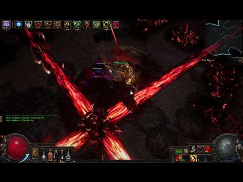 Path of Exile - Physical Bladestorm Gladiator - Sirus the Awakener (Awakening level 9) Deathless