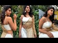 Anchor Hot Varshini Sounderajan Reels Saree Tiktok