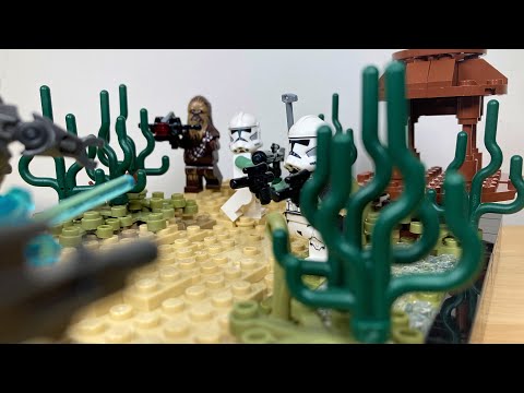 Assault on Kashyyyk - LEGO Star Wars MOC