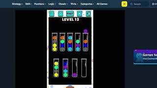 Ball Sort - Coolmath Games Pt.2