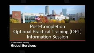 Post-Completion Optional Practical Training (OPT) Information Session