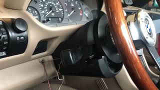 bmw z3 - horn button install