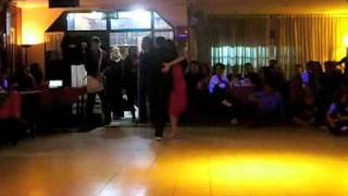 Ozgur El turquito Demir y Cecilia Berra un Tango en Milonga 10 (Buenos Aires) C