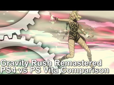 Gravity Rush Remastered PS4 vs PS Vita Graphics Comparison