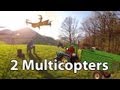 FPV King of the Hill - KK2 flying together with TBS ...