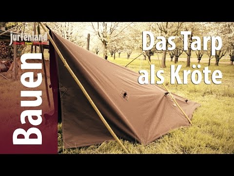 Baumwoll-Tarp als Kröte - Ein geschlossener Unterschlupf - Jurtenland