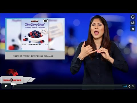 Costco's frozen berry blend recalled (ASL - 6.13.19)