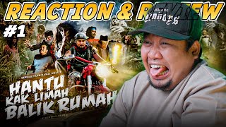 Download lagu KELAKAR GILEERR 😭🤣 HANTU KAK LIMAH BALIK RUMAH - PART 1 | REACTION & REVIEW mp3