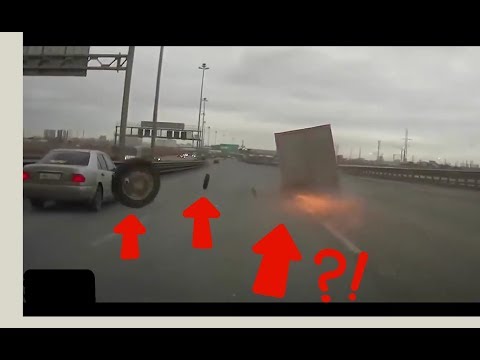 How many WHEELS is this guy gonna loose?!  // CAR CRASH COMPILATION 2017