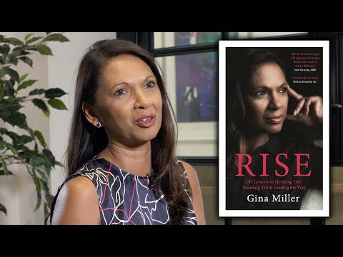 Gina Miller gives advice to her younger self