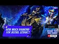 HOW MUCH DIAMONDS FOR REVAMPED IRITHEL ZODIAC SKIN SAGITTARIUS IN ZODIAC SUMMON EVENT MLBB