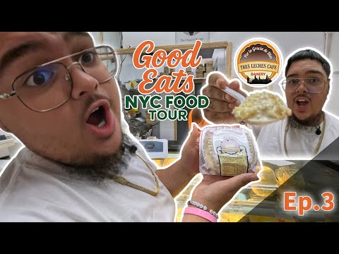 OHNOKID'S GOOD EATS FOOD TOUR | NYC Ep. 3 "Por La Gracia De Dios Tres Leche Cafe & Bakery" 🍰🧁
