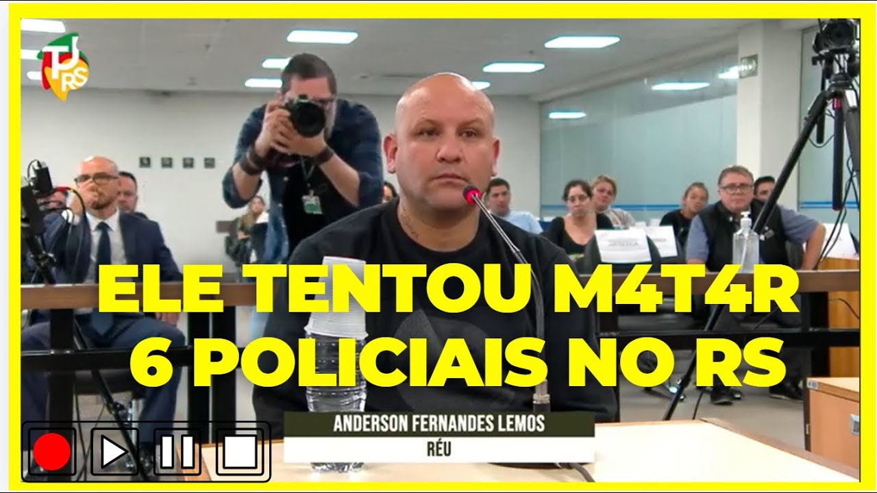 CASO POLICIAL LALINE - RS 1NTERR0GATÓRIO DO RÉU