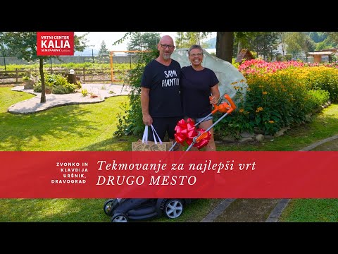 🏆🥈🌿TEKMOVANJE ZA NAJLEPŠI VRT  | 2. MESTO  | ZELENA OAZA V DRAVOGRADU 🥈🏆🌿
