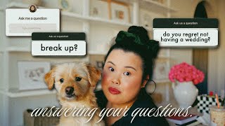 Ozempic, Break Up, My Marriage, Fake Friendships, Career Changes, Wedding Regrets and Life (Q & A) ✨