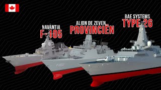 Here's Why Canada Chose The Type 26 Over The F-105, Fremm-ER, De Zeven Provincien