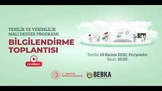 2020 Yılı Yenilik ve Verimlilik MDP Bilgilendirme Webinarı