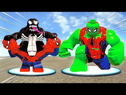 Ranking ALL Character Transformations in LEGO Marvel Super Heroes 2
