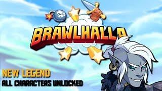 BrawlHalla Xbox One|NEW Character DUSK|All Character Unlocks(#1)