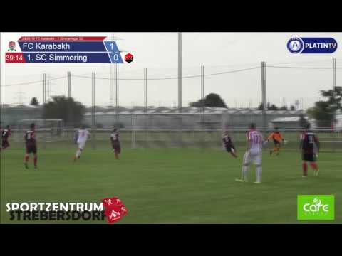 24.09.16 FC Karabakh - 1.Simmeringer SC - Highlight  (1. Halbzeit / 39:23) am 24.09.2016 16:41