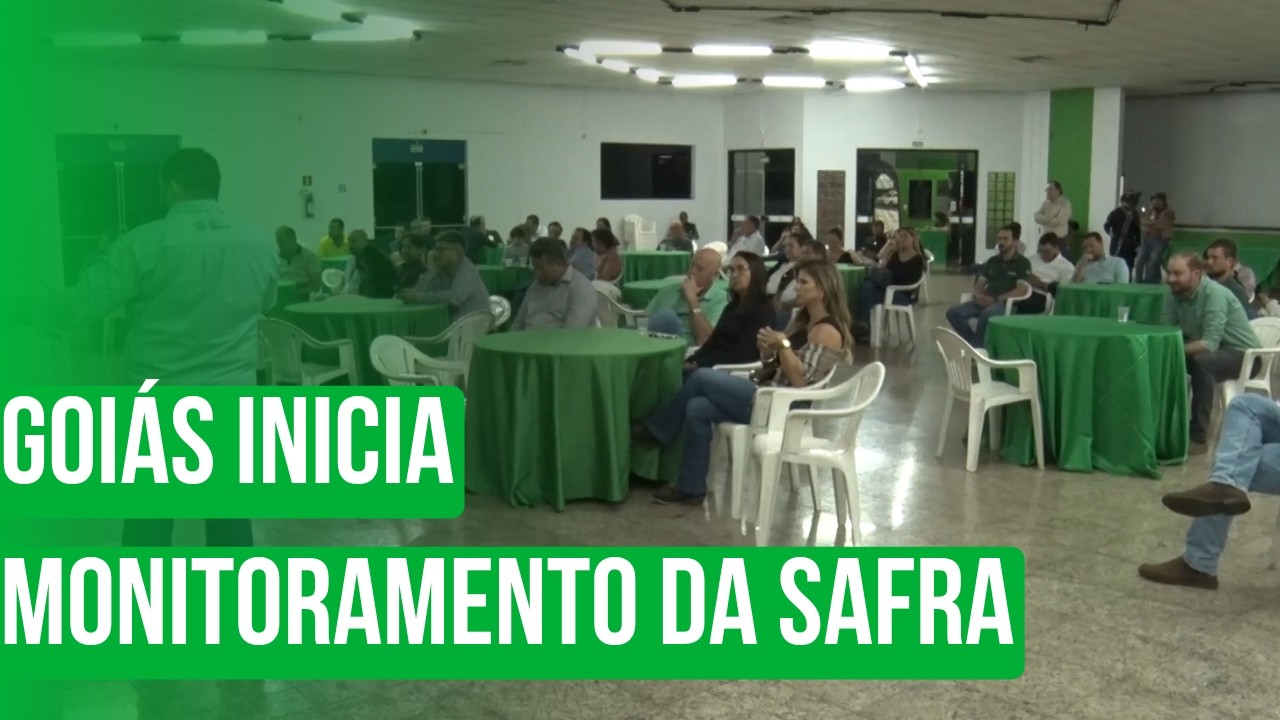 Goiás inicia monitoramento da safra