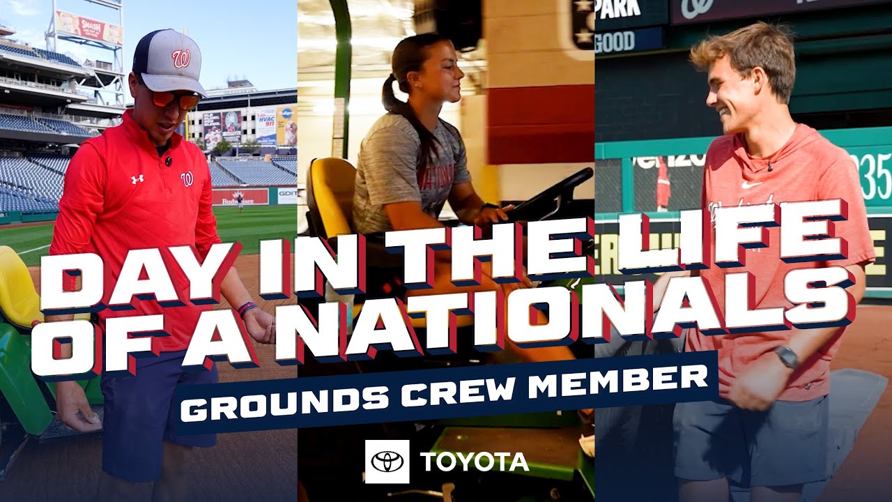 Grounds Crew For The Washington Nationals | Day In The Life