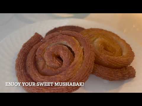 Sweet Syrian Mushabak - Arabic desserts