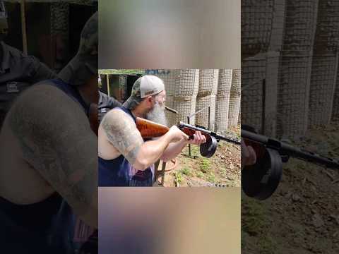 WW2 Finnish Suomi KP/-31  71 rounds in 6 seconds