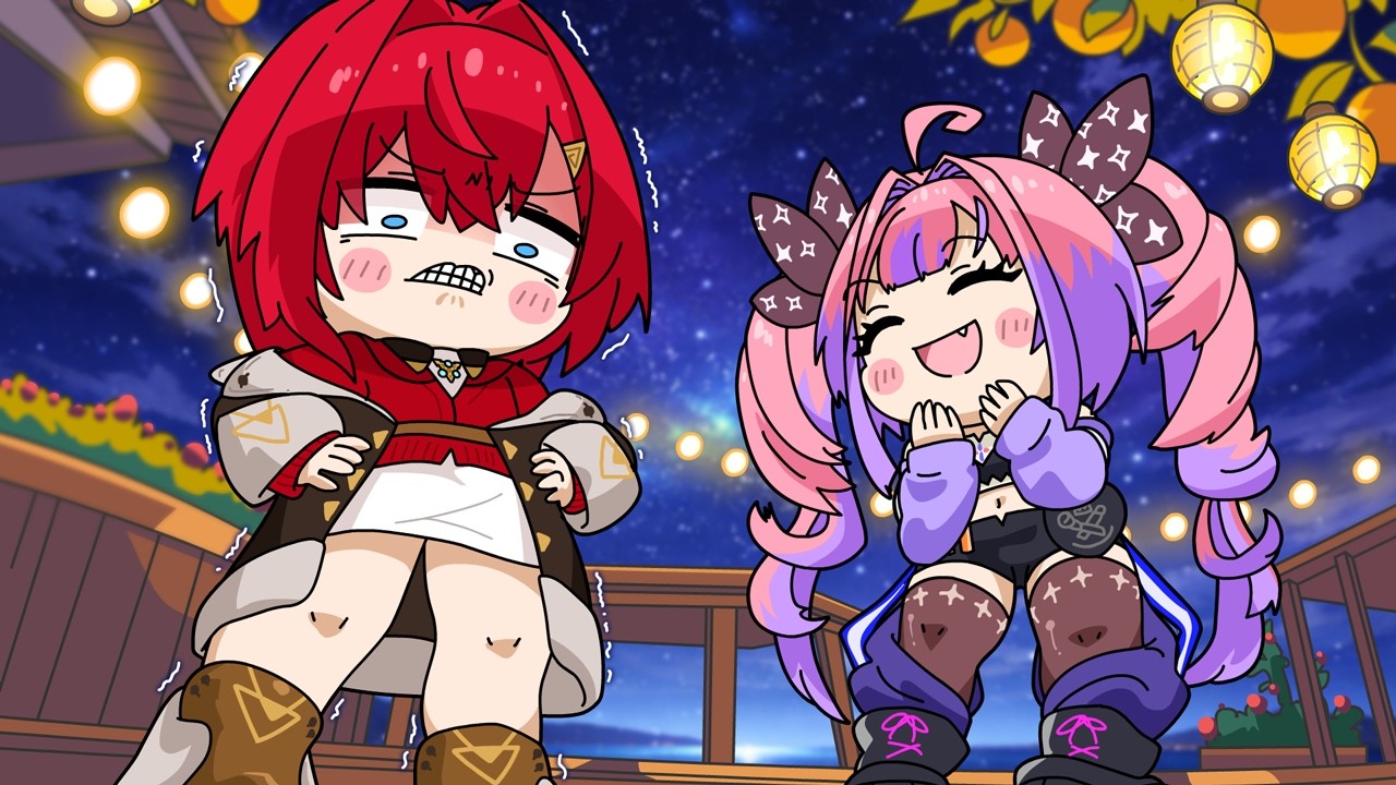 Ange can't see her own toes.[Ange Katrina/Kikirara Vivi][Animated Vtuber/Eng sub]