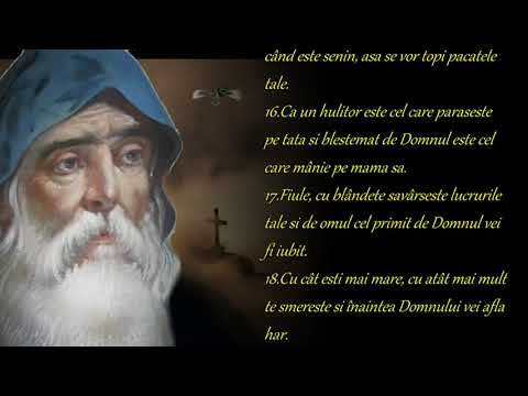 3.Biblia Ortodoxa - Ecclesiasticul - Cap. 3 - Cartea înţelepciunii lui Isus, fiul lui Sirah