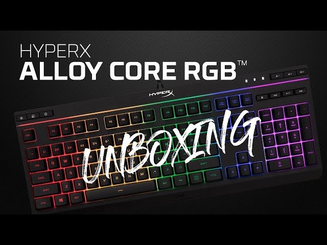 Vídeo relacionado con HyperX HX-KB5ME2-FR Teclado para gaming RGB con núcleo de aleación (AZERTY)