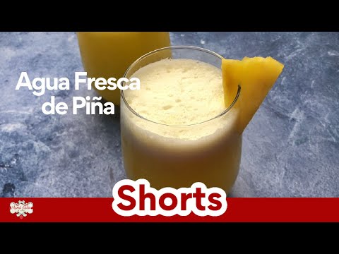 Super Refreshing Pineapple Agua Fresca #shorts