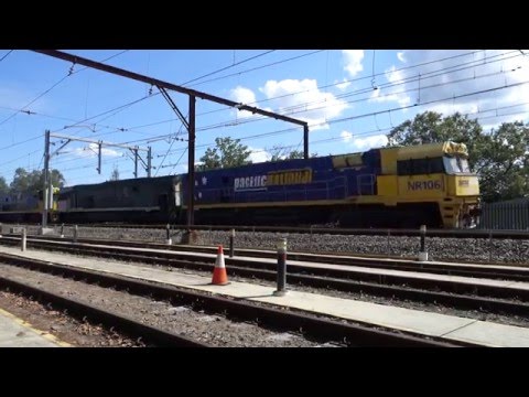 NR106 / NR84 (Southern Spirit) / NR28 (Indian Pacific) with 3AB6 - 24/3/16