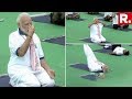 PM Modi Leads Celebrations Of International Yoga Day 2019 In Ranchi