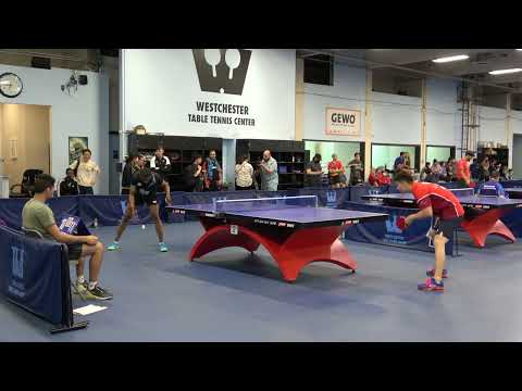 Westchester Table Tennis Center May 2022 Open Singles Semi Final #1 - Ahmed Adeleye vs Jishan Liang