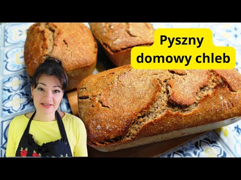 Najlepszy przepis na chleb na zakwasie z pomocą robota planetarnego. Chleb razowy pszenno żytni